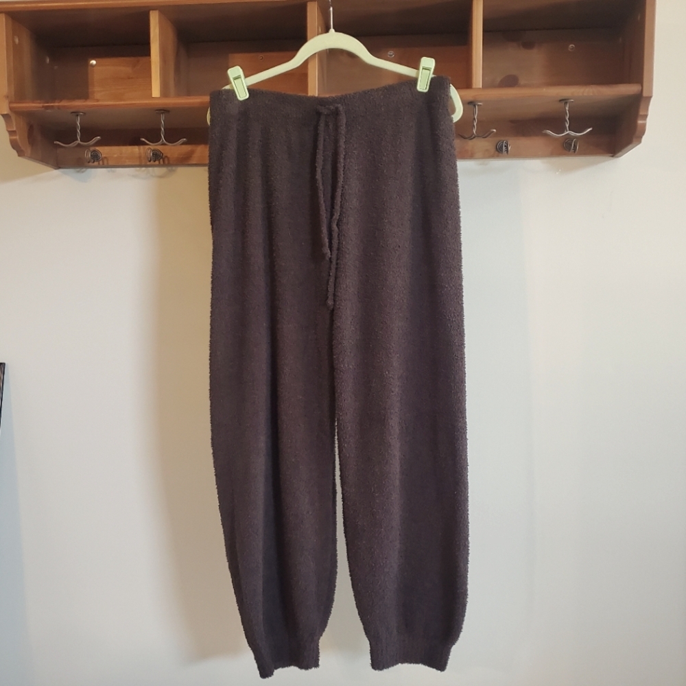Women's Dark Brown Sweater Pants Uniqlo Size Large So Soft & Comfortable